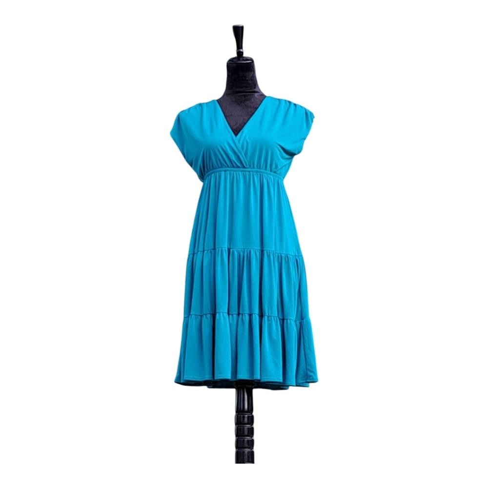 Oleg cassini collection vintage style green dress